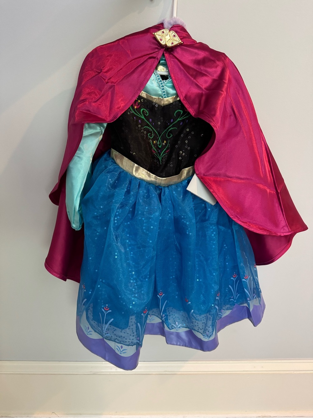 Girls' Frozen Princess Anna Dress Costume